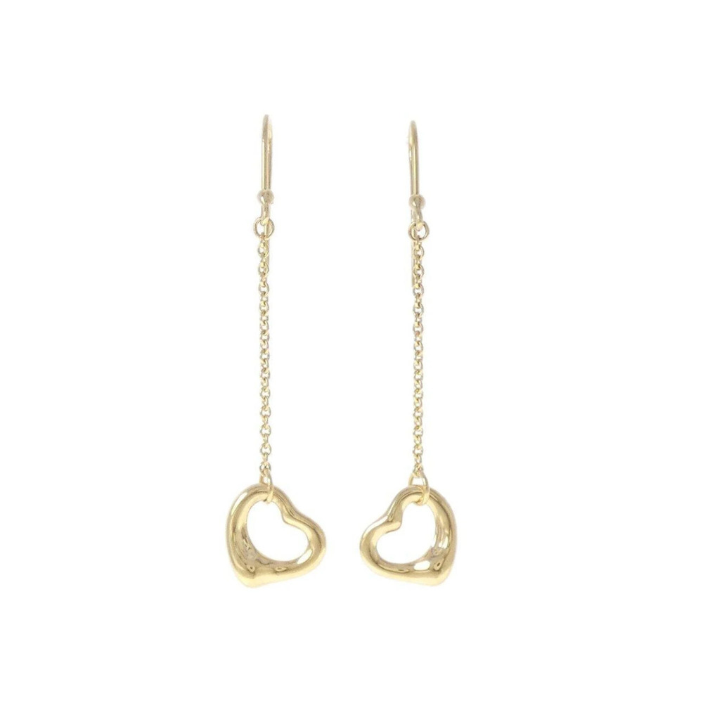 TIFFANY & CO. Gold Heart Earrings